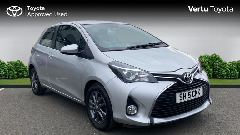 2015 Toyota Yaris 1.0 VVT-i Icon 3dr Petrol Hatchback Hatchback Petrol Manual