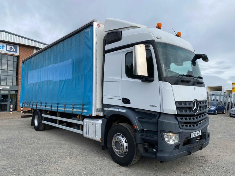 MERCEDES AROCS 1824 *EURO 6* 18 TONNE DOUBLE DECK CURTAINSIDER 2019 – FJ19 NFE