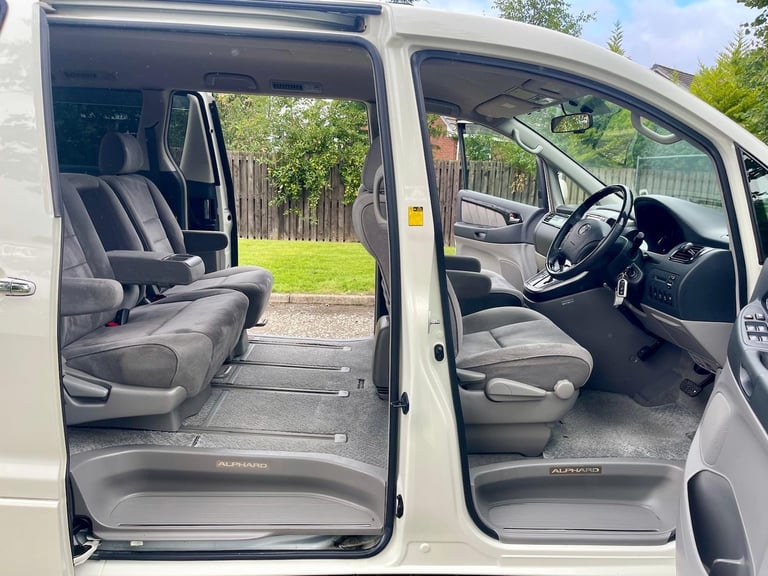 2007 Toyota Alphard FRESH IMPORT G EDITION 2.4 AUTO 8 SEATS MPV PETROL ULEZ 4/B GRADE MPV Petrol ...