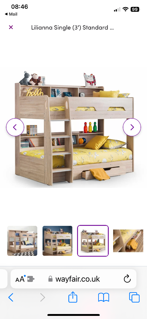 Wayfair cabin bed