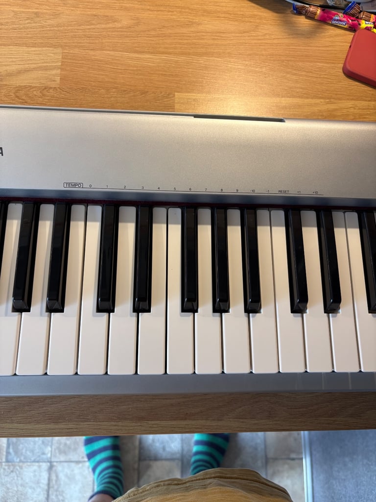 Yamaha NP-30 Portable Grand Digital Keyboard with stand & slot-in music stand