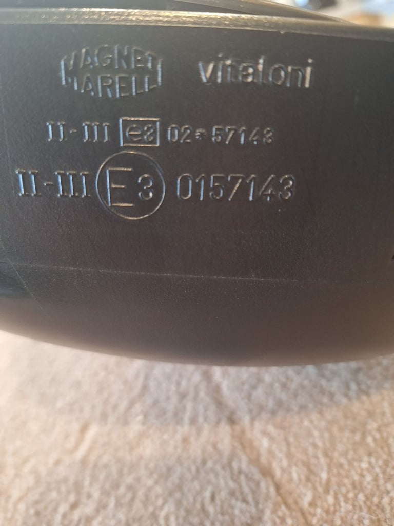 Ducato long arm nearside (left) wing mirror . 