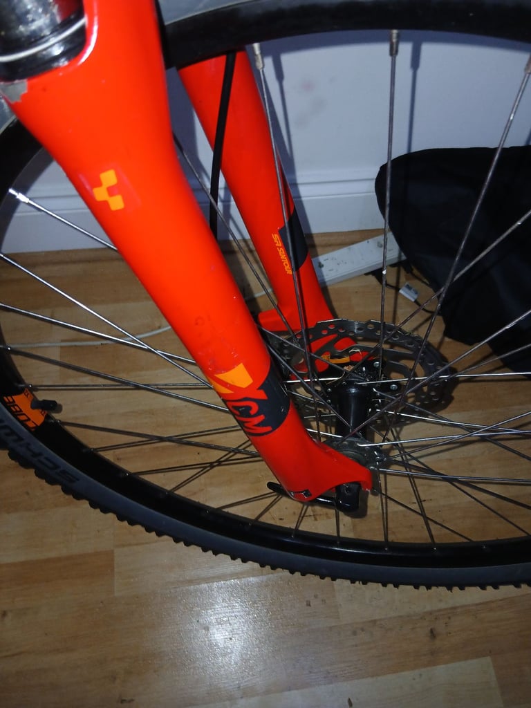 2020 Cube Aim Race Hardtail Mountain Bike – Red/Orange