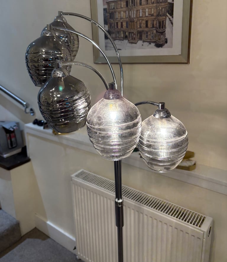 Next grey drizzle floor lamp 5 shades