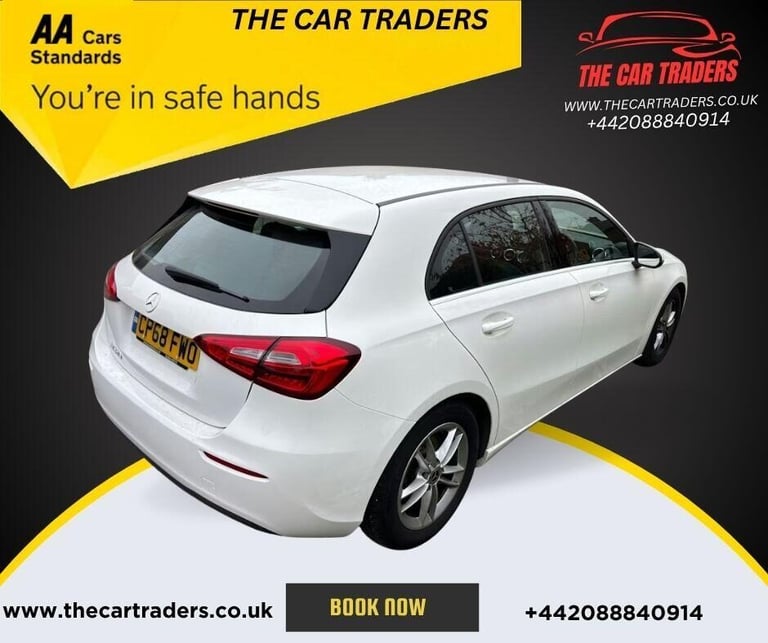 2018 Mercedes-Benz A-Class 1.5 A180d SE Hatchback 5dr Diesel 7G-DCT Euro 6 (s/s) (116 ps) Hatchba...