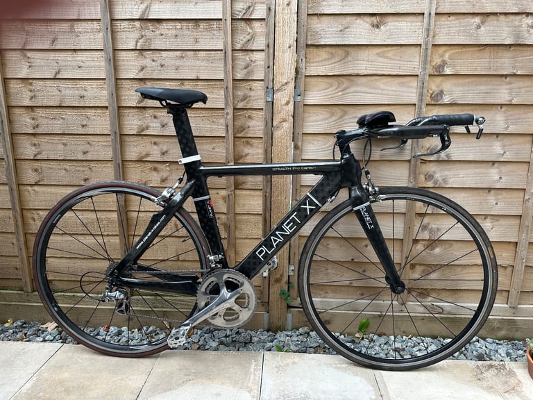 Planet X Stealth Pro Carbon TT Time Trial Road Bike 