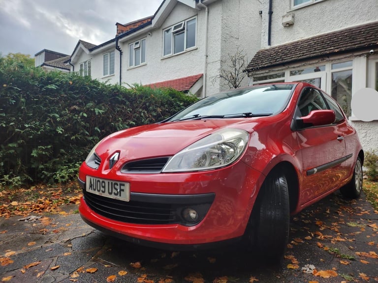 Renault Clio Dynamique 2009 3dr Manual 1.2 (AU09 USF) – ULEZ Compliant 