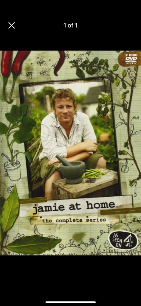 (395) Jamie at Home complete dvd, new!