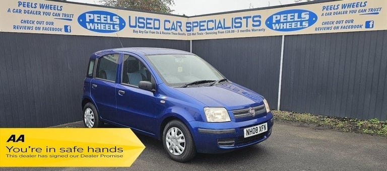 2008 08 FIAT PANDA 1.2 DYNAMIC HATCHBACK 5DR PETROL MANUAL (60 BHP)