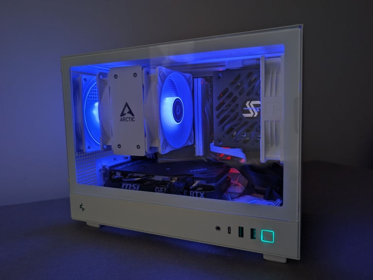 AMD Ryzen ITX Gaming PC | RTX | 32GB Ram | Aorus Elite | Deep Cool | Arctic | MSI |
