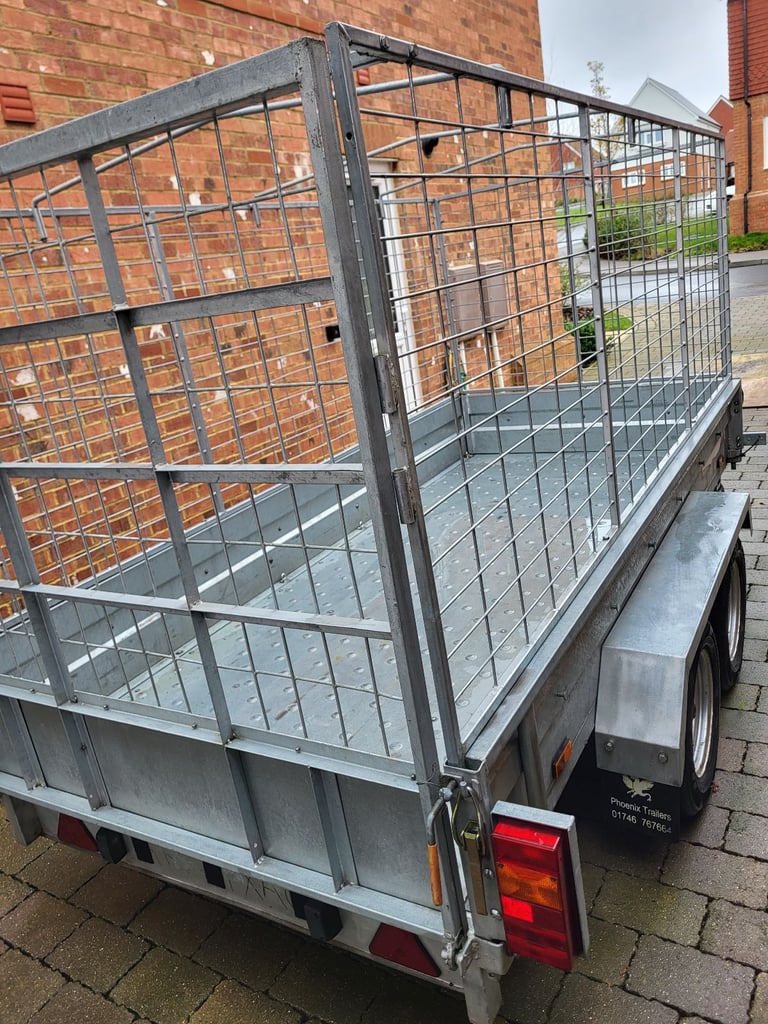  Phoenix 9`6" x 4`6" General Purpose Twin Axle Trailer.