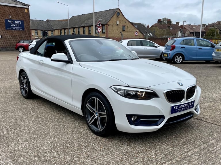2017 BMW 2 Series 218D SPORT Convertible Diesel Manual