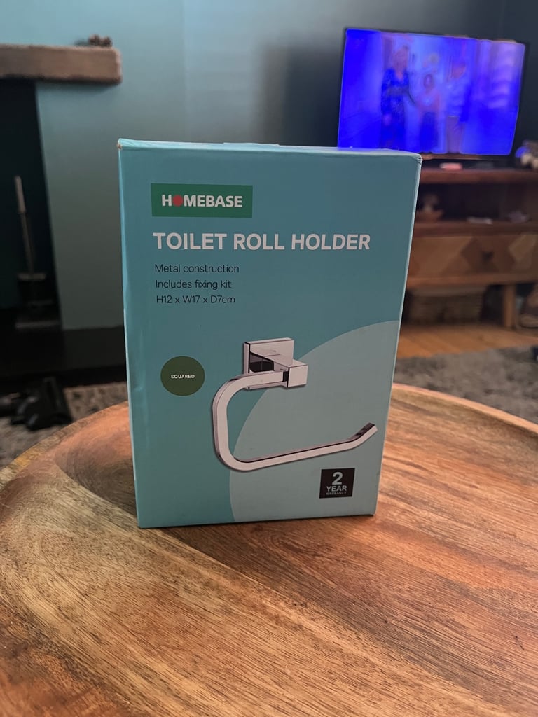 image for Chrome toilet holder