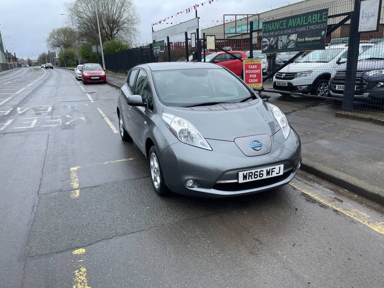 2016 Nissan Leaf 80kW Acenta 30kWh ONLY 55594 MILES ELECTRIC AUTO ULEZ EXEMPT NOW £5495 HATCHBACK...