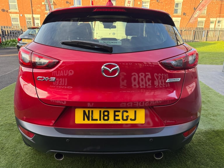 2018 Mazda CX-3 2.0 SKYACTIV-G Sport Nav SUV 5dr Petrol Manual Euro 6 (s/s) (121 ps) HATCHBACK Pe...