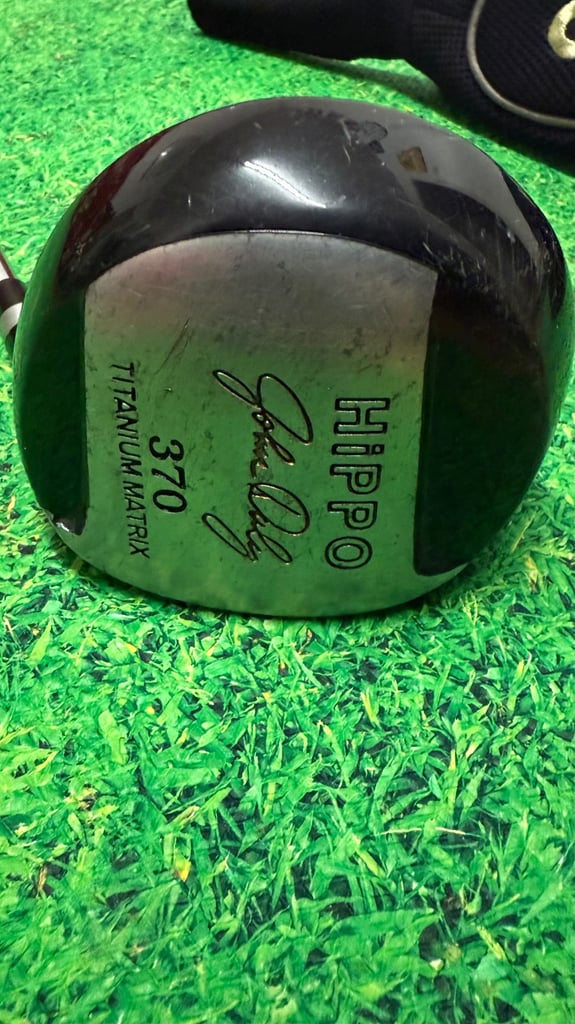 image for JOHN DALY HIPPO DRIVER 370 TITANIUM MATRIX RIGHT HANDED POWER FLEX 45"
