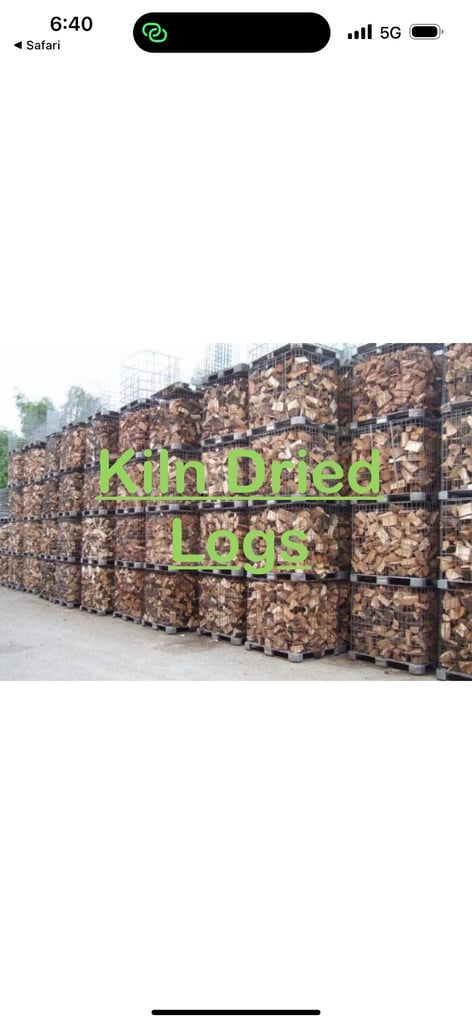 image for Kiln Dried Logs For Sale🪵