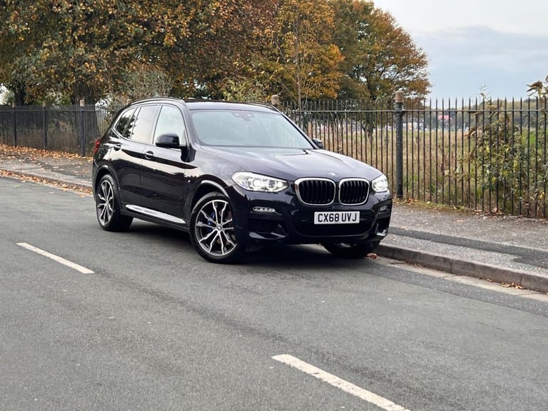 2018 68 BMW X3 2.0 20D M SPORT SUV 5DR DIESEL AUTO XDRIVE EURO 6 (S/S) (190 PS) 