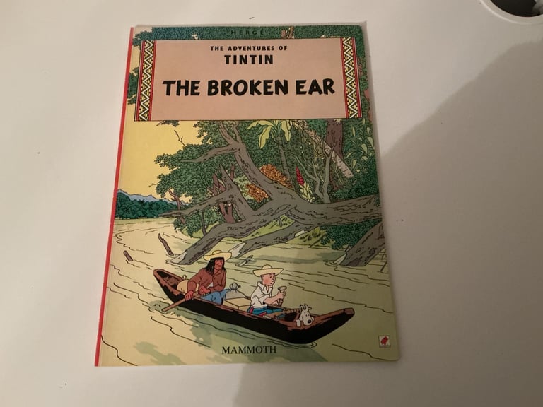 TINTIN ADVENTURES. THE BROKEN EAR.