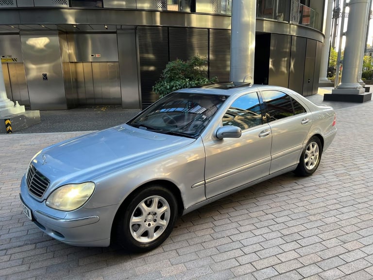2001 Y Reg Mercedes Benz S Class S500 V8 306 Bhp Low Mileage Ulez Complaint Rare Colour W220