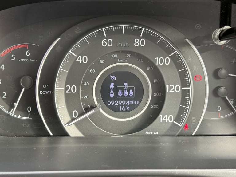Honda, CR-V, Estate, 2014, Manual, 1597 (cc), 5 doors