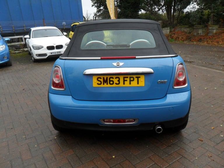 2013 MINI Convertible 1.6 One 2dr CONVERTIBLE Petrol Manual