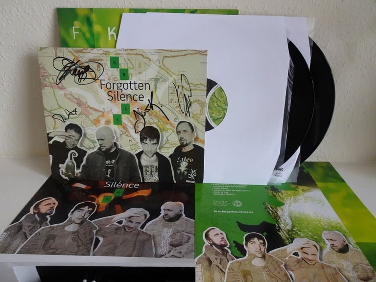 Forgotten Silence ‎– Kras 2× Vinyl Signed