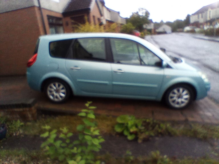 CHEAPEST LOW MILEAGE 7 SEATER MPV IN SCOTLAND GRAND SCENIC ULEZ COMPLIANT MOT AUG 26 