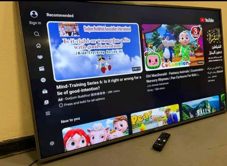 50"LG 4K SMART ULTRA HD WIFI LED PERFECT WORKING 169£