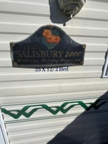 Static Holiday Home Off Site For Sale Willerby Salisbury 2000 35x12, 2 Bedroom 