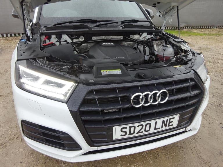 2020 20 REG AUDI Q5 S LINE BLACK EDITION 45 TFSI QUATTRO AUTO DAMAGED SALVAGE