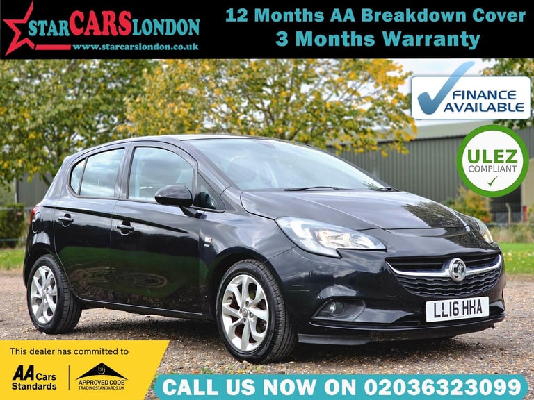2016 Vauxhall Corsa 1.4i ecoFLEX Energy Easytronic Euro 6 (s/s) 5dr (a/c) HATCHBACK Petrol Automatic