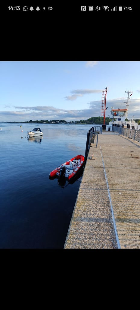 Lencraft 5.5m RIB boat 4 Stroke Suzuki Outboard
