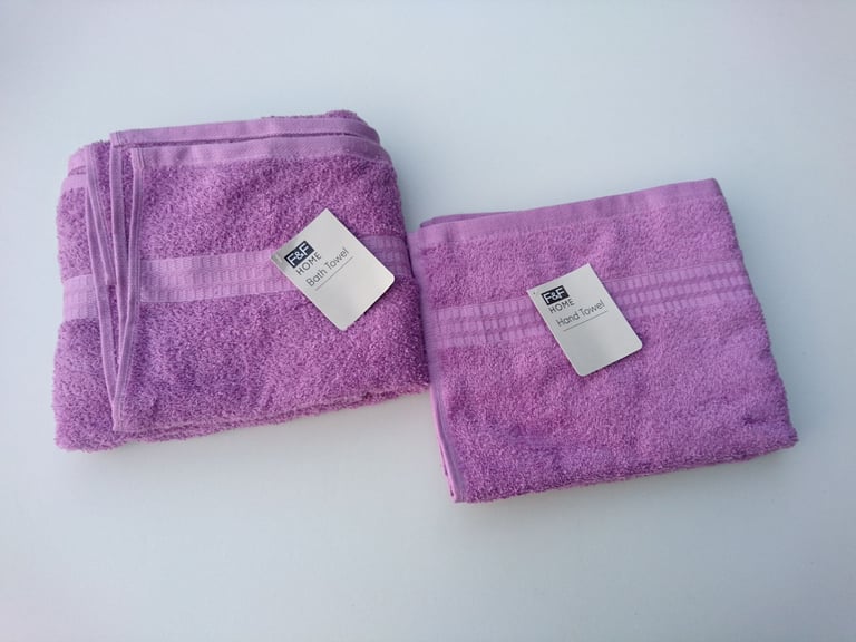 image for New Bath Towel and Hand Towel