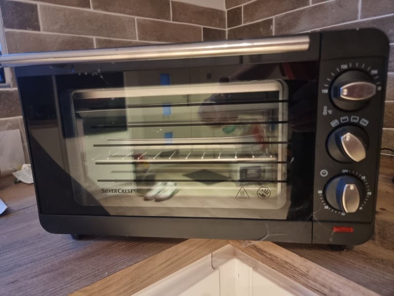 image for Silvercrest 1200w mini oven 14l 