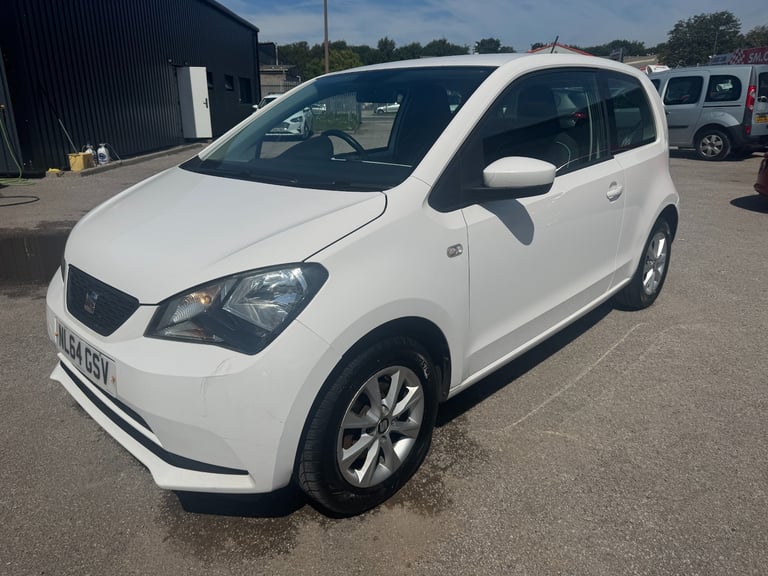 2014 64 SEAT Mii 1.0 TOCA 3 DOOR IN WHITE.AMAZING VALUE.SOLD WITH A FULL MOT .