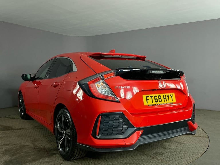 2019 68 HONDA CIVIC 1.0 VTEC TURBO SR HATCHBACK 5DR PETROL MANUAL EURO 6 (S/S) (