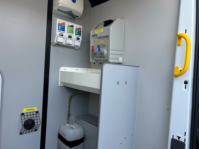 2022 Ford Transit 350 LEADER 2.0 ECOBLUE 130 BHP MESSING UNIT WELFARE VAN WITH TOILET EURO 6 Spec...