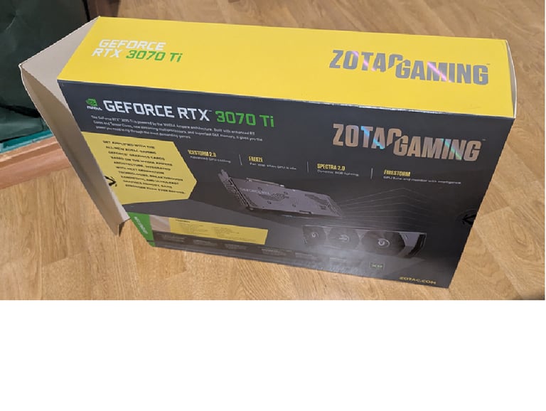ZOTAC GAMING GeForce RTX 3070 Ti Trinity OC 8GB GDDR6X Graphics Card