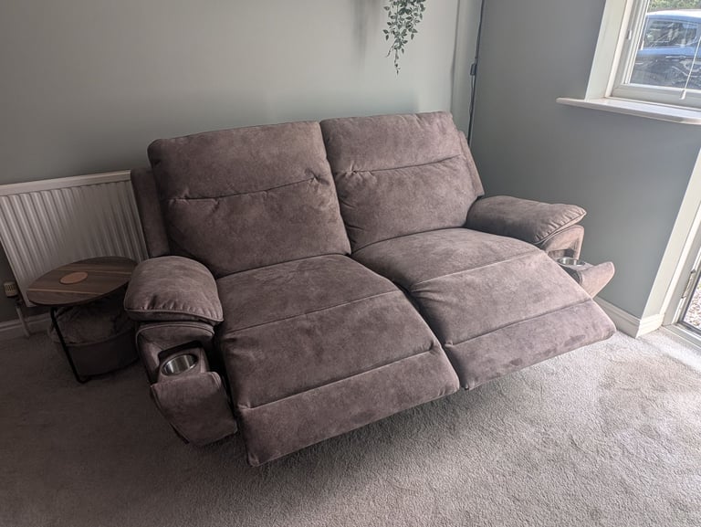 Electric recliner 3 seater sofa