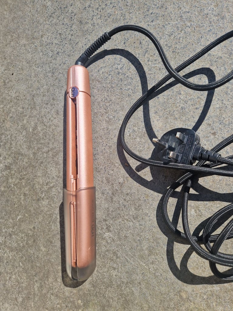 H2D VI ROSE GOLD IONIC HAIR STRAIGHTENERS
