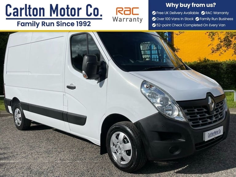 2018 Renault Master 2.3 MM33 BUSINESS PLUS ENERGY DCI 110 BHP PANEL VAN Diesel Manual