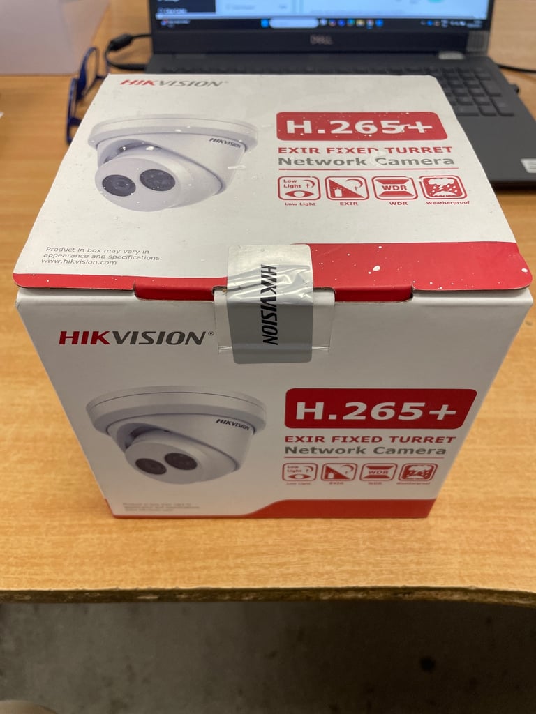 Hik Vision H.265+ EXIR Fixed Turret Security Camera 
