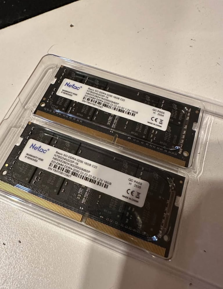 image for Laptop RAM 32GB(2x16GB)DDR4 3200MhZ SO DIMM
