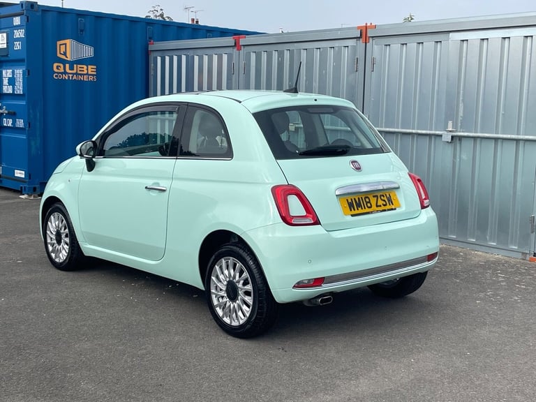 2018 Fiat 500 1.2 Lounge 3dr HATCHBACK PETROL Manual