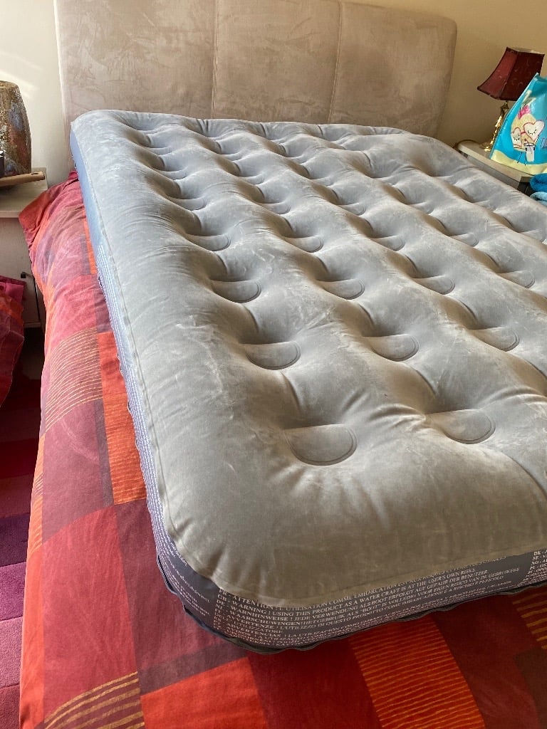 Inflatable double mattress- Campingaz and rechargeable pump | in  Southville, Bristol | Gumtree