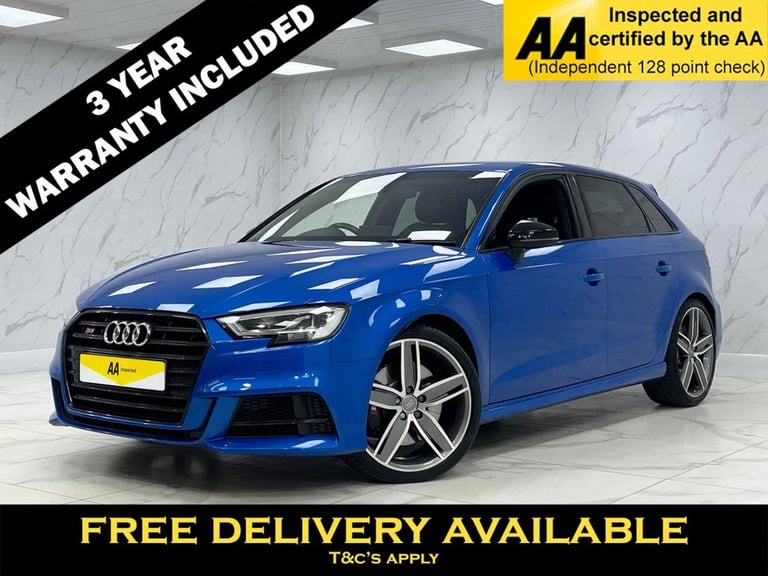 2019 Audi S3 2.0 TFSI Black Edition Sportback 5dr Petrol S Tronic quattro Euro 6 (s/s) ( Hatchbac...
