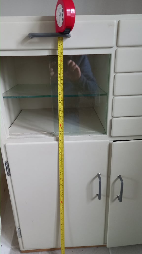 CABINET, Vintage Mid-century Medical Cabinet