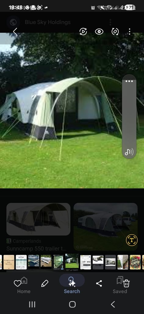 Sunncamp trailer tent 