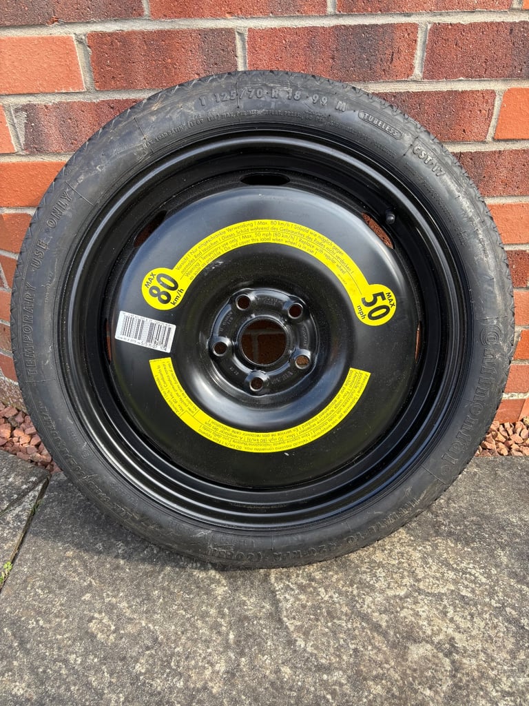 Space saver spare wheel